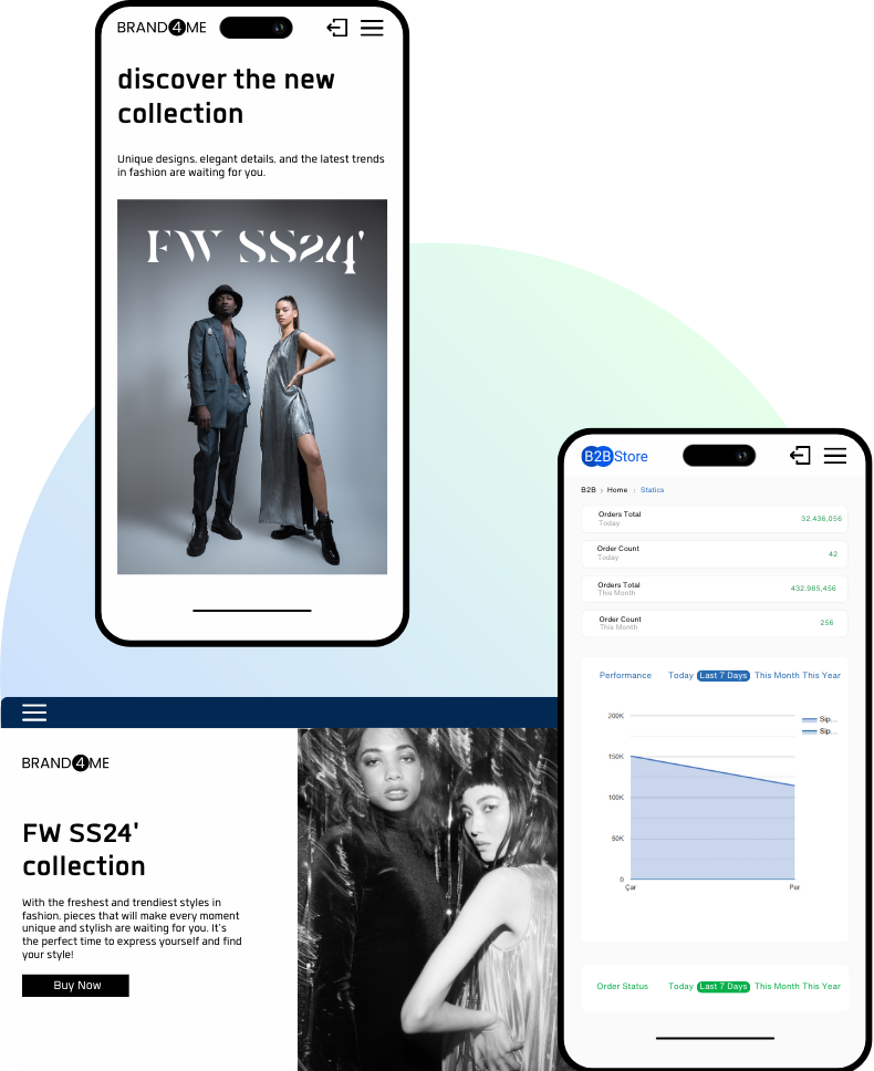 <b>What does B2B STORE offer</b> to your customers for e-commerce and online sales? 1