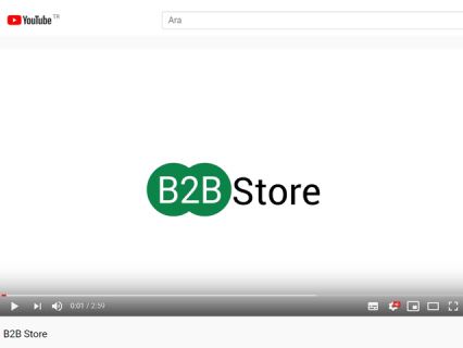 B2B STORE Promotional Video	