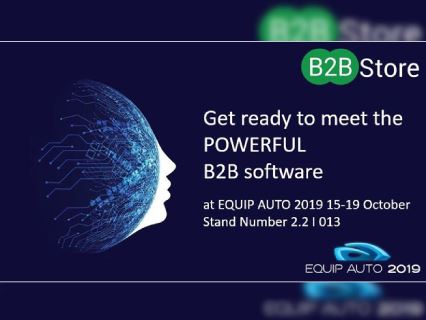 B2B STORE at Equip Auto 2019	