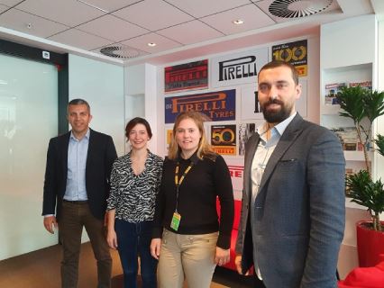 We had a productive meeting with Pirelli for the future	