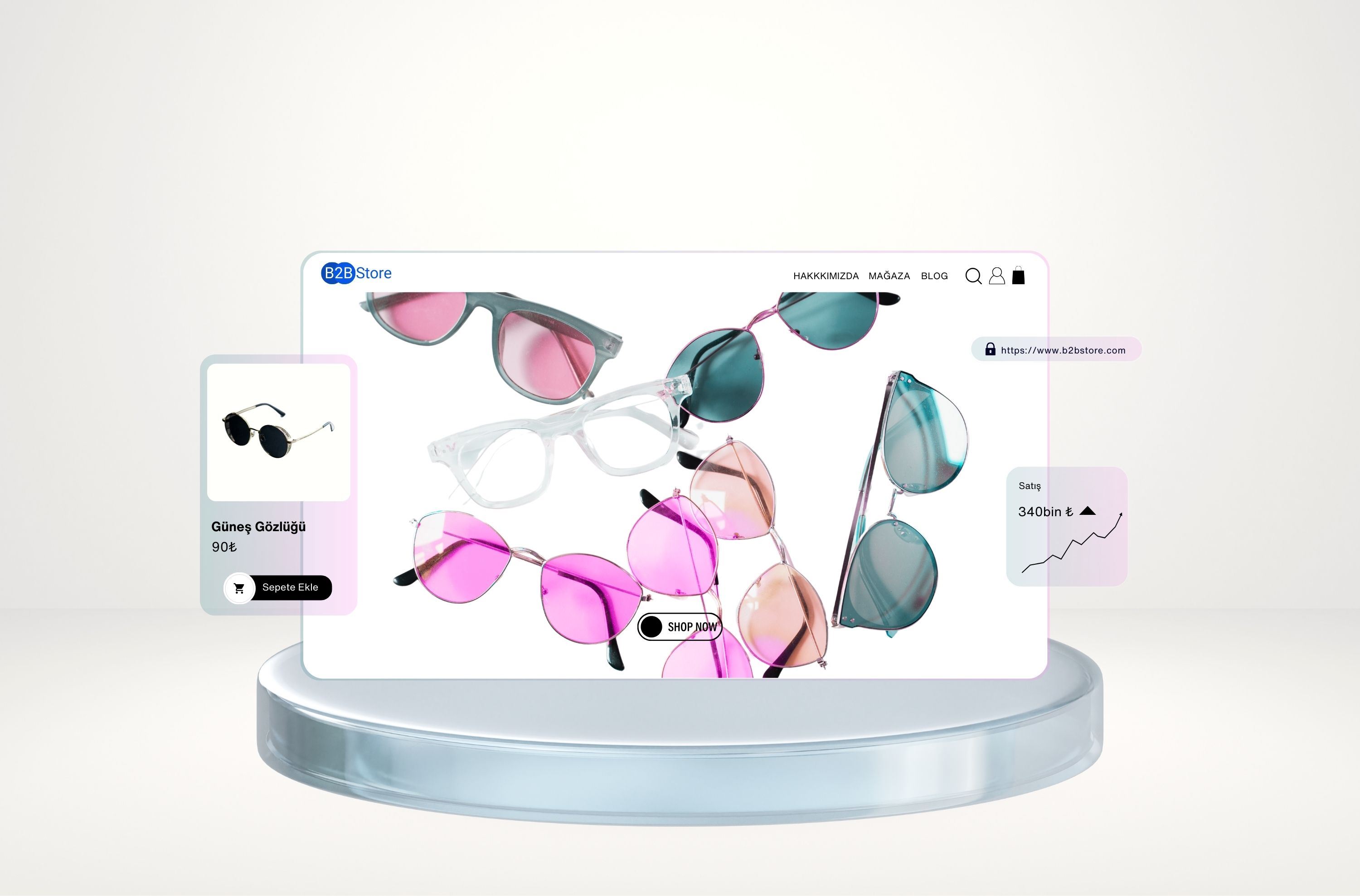 Optik sektörüne <b>özel çözümlerimiz ile işinizi hızla büyütün</b>